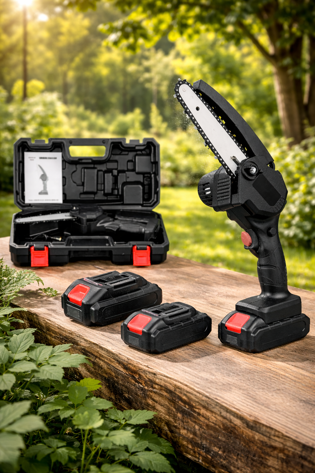 KIT MINI SIERRA INALAMBRICA 48V 2bateria