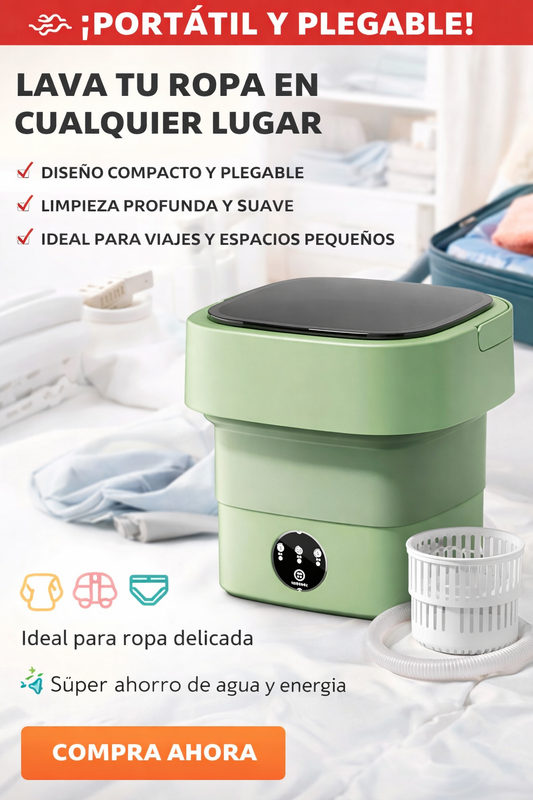 Mini Lavadora Centrifugado 6.5 Litros