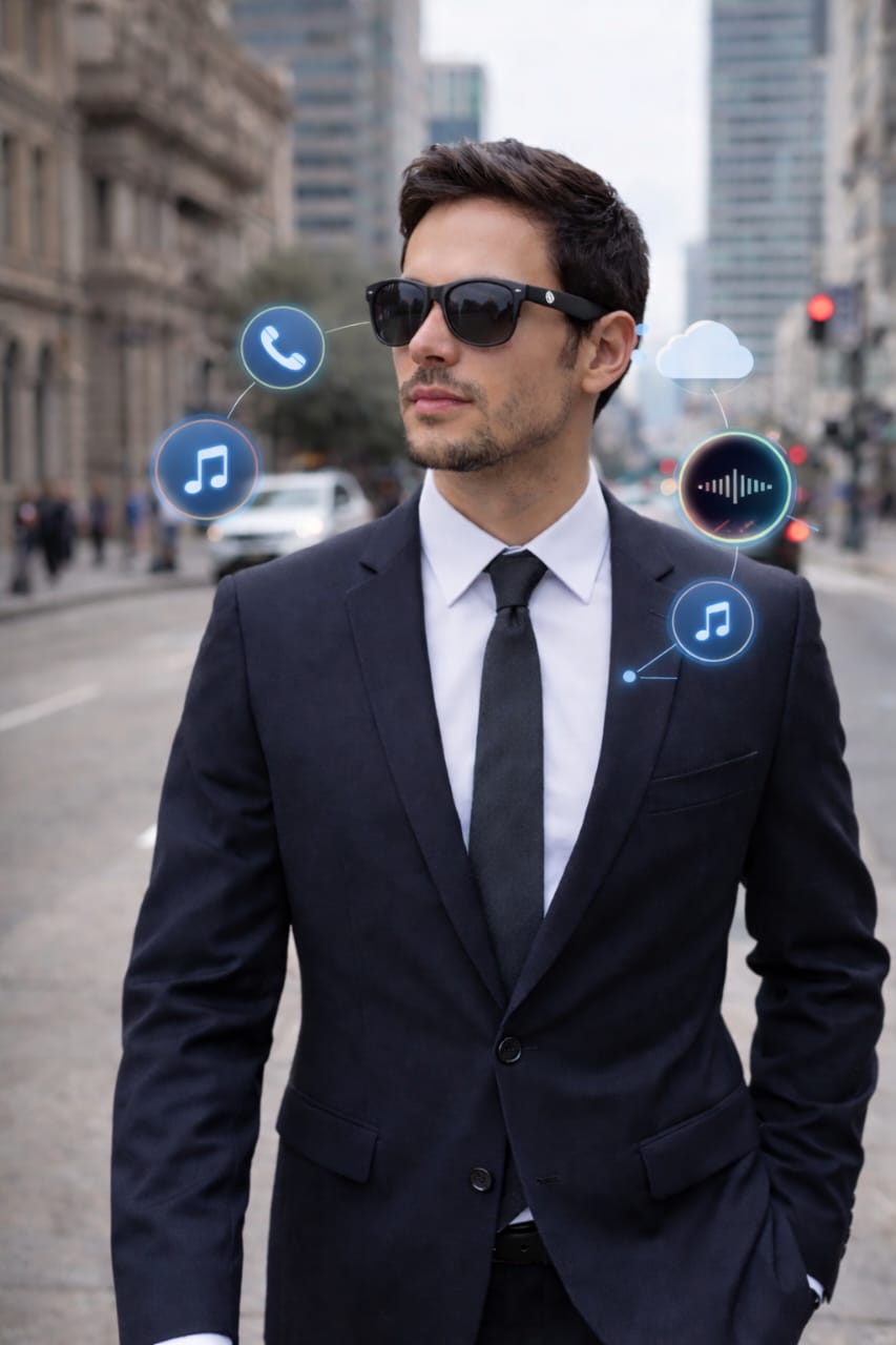 LENTES DE SOL INTELIGENTES TACTIL