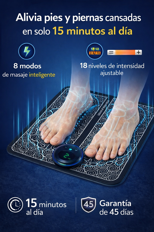 Masajeador de pies eléctrico portátilUSB