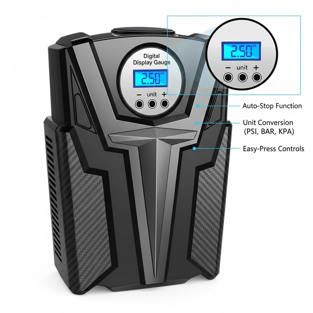 Compresor de Aire Portátil Moderno