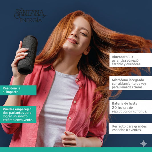 Santana Energía Parlante Bluetooth 5.3